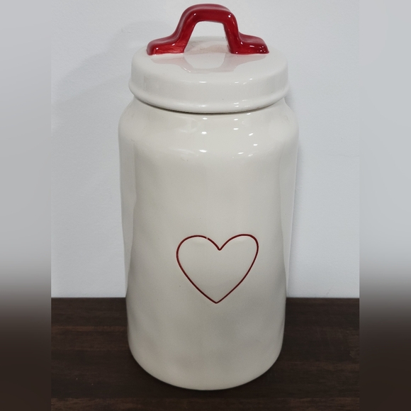 Rae Dunn Other - Rae Dunn Large Heart Canister